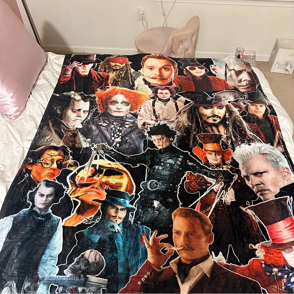 Johnny depp blanket